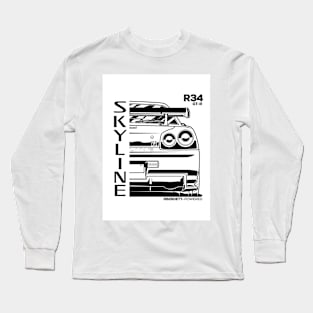 SKYILINE-R34 Long Sleeve T-Shirt